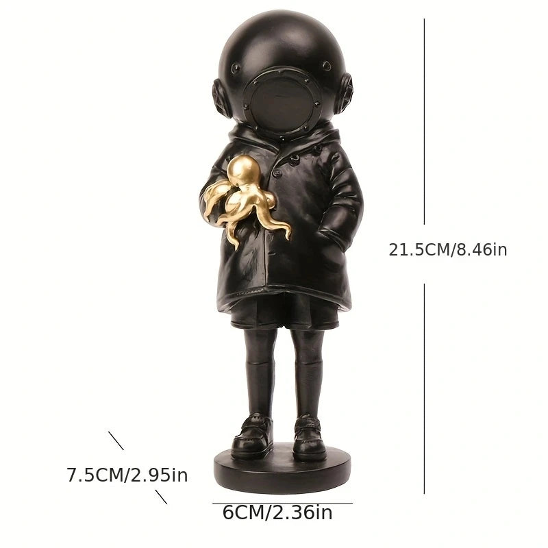 Deepsea Girl Resin Ornament