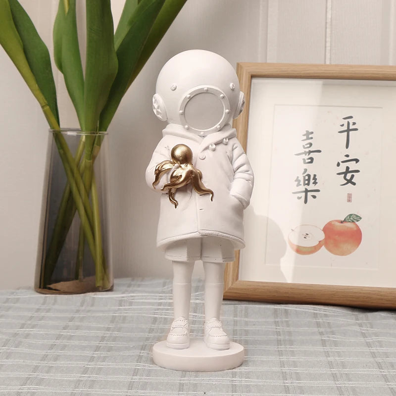 Deepsea Girl Resin Ornament