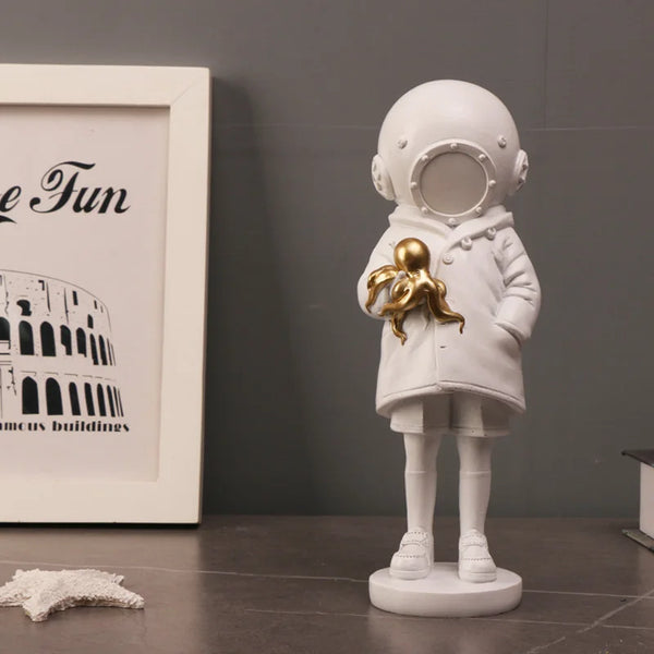 Deepsea Girl Resin Ornament