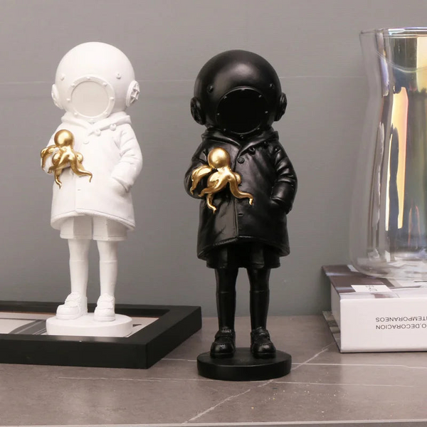 Deepsea Girl Resin Ornament