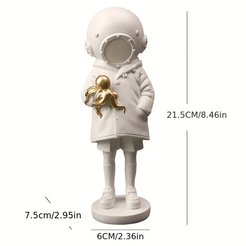 Deepsea Girl Resin Ornament