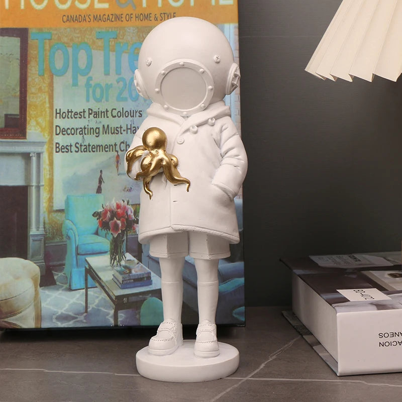 Deepsea Girl Resin Ornament